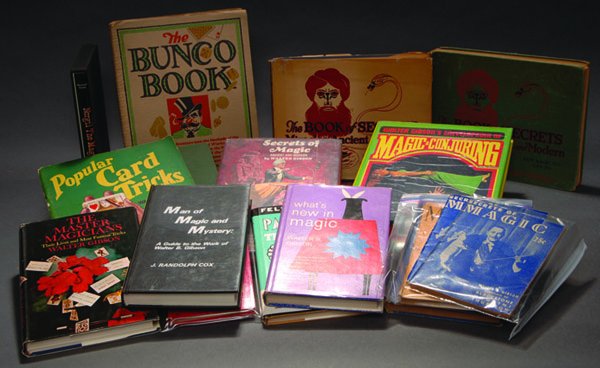 (Gibson, Walter) Seventeen Vol: The Bunco Book: (Gibson, Walter) Seventeen Volumes: The Bunco Book, 1946 second edition; The Book of Secrets, 1927, cloth, dust jacket; Another, pictorial boards; Norgill The Magician, 1977, #204 of 250 deluxe copies