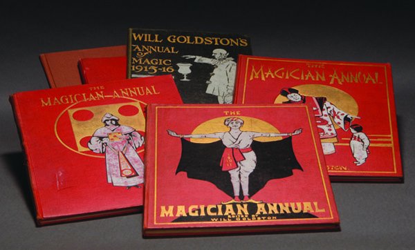 (Magazine) (Goldston, Will) The Magician Annual.: (Magazine) (Goldston, Will) The Magician Annual. Complete set of 6 volumes, 1907-8, 1908-9, 1909-10, 1910-11, 1911-12, 1915-16. The first has been rebound, the last 5 are in original pictorial binding