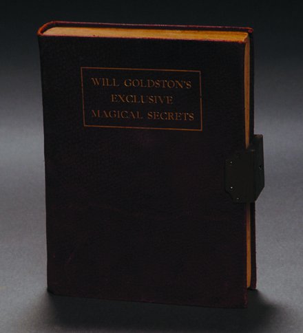 (Goldston, Will) Exclusive Magical Secrets. Copy: (Goldston, Will) Exclusive Magical Secrets. Copy #8 of the first "locked book," in original leather binding with operable lock and key, as issued.