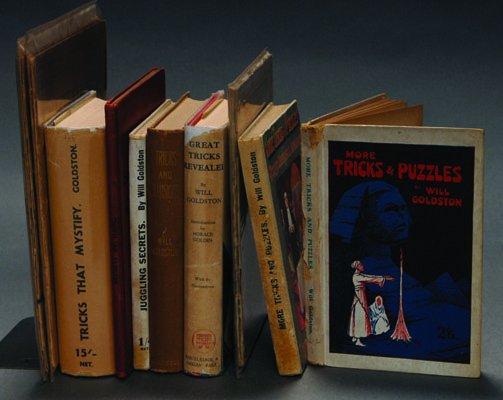 (Goldston, Will) 11 Volumes: Tricks That Mystify,: (Goldston, Will) 11 Volumes: Tricks That Mystify, 4 books in 1, dust jacket; Great Tricks Revealed, dust jacket; Juggling Secrets; Secrets of Magic, third edition; Tricks and Illusions; and 6 others b