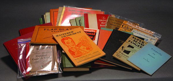 (Mentalism) Twenty Five Vol: On The Other Side: (Mentalism) Twenty Five Volumes: On The Other Side of the Footlights by Dr. X, 1922; Thought Reading Explained by Frederick Wicks, London 1907; The Book Without a Name by Annemann, first edition; 20th