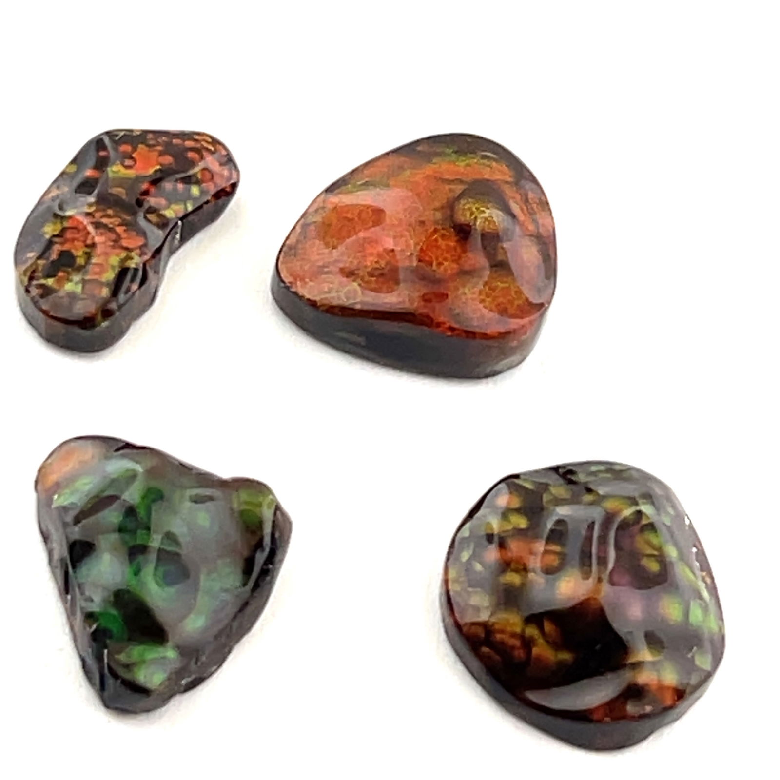 Fire Agate Selection Loose Gemstone  -  - 23.3ct (1 of 6)