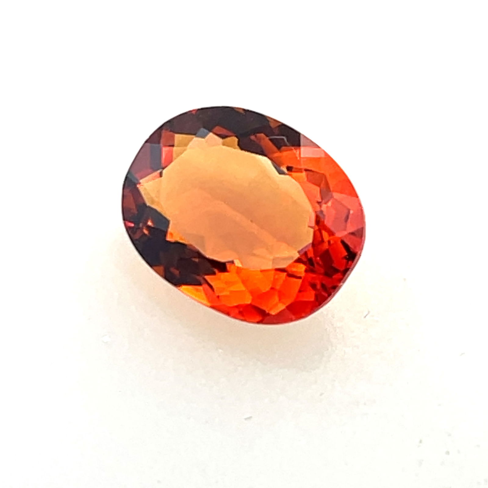 Brilliant Cut Citrine Oval Loose Gemstone  - 13x10.3 - 4.8ct (1 of 4)