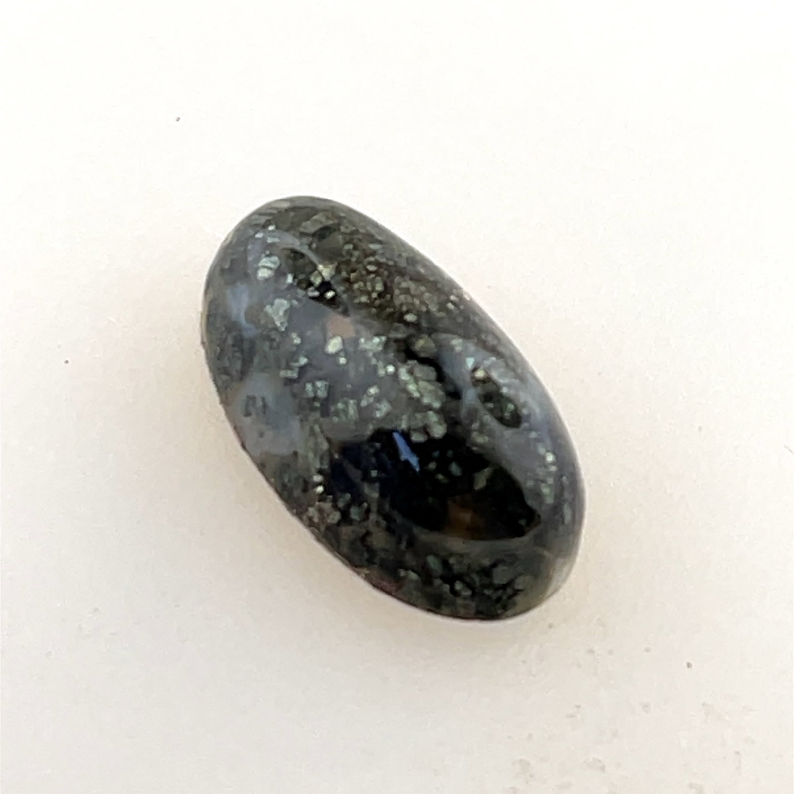 Oval Agate Cabochon Loose Gemstone - 8.9x15.9 - 7.1ct: These gems are from the estate of a professional jeweler. They were his pesonal collection, many faceted by himself. This is the first of several auctions of his jewelry making materials. Gems were ca