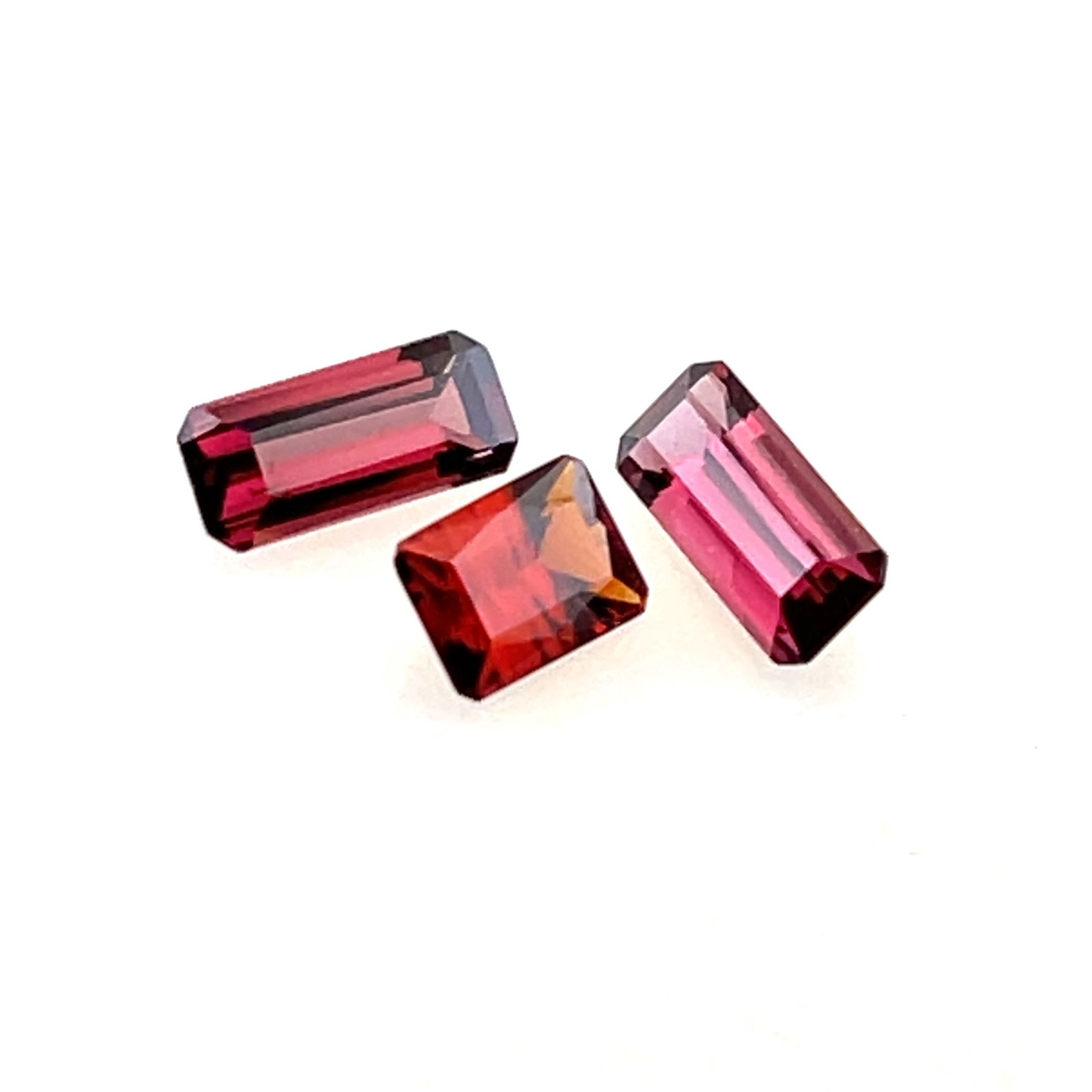 Emerald Cut Garnet Selection Loose Gemstone  -  - 6.06ct (1 of 5)