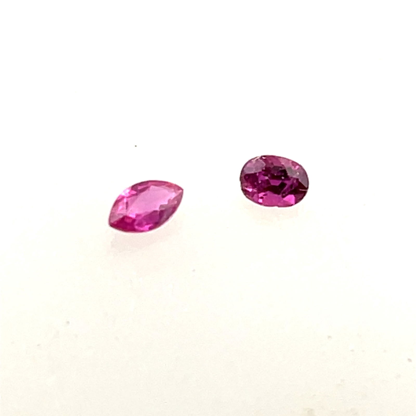 Mixed Ruby Pair Loose Gemstone  -  - 0.44ct (1 of 5)