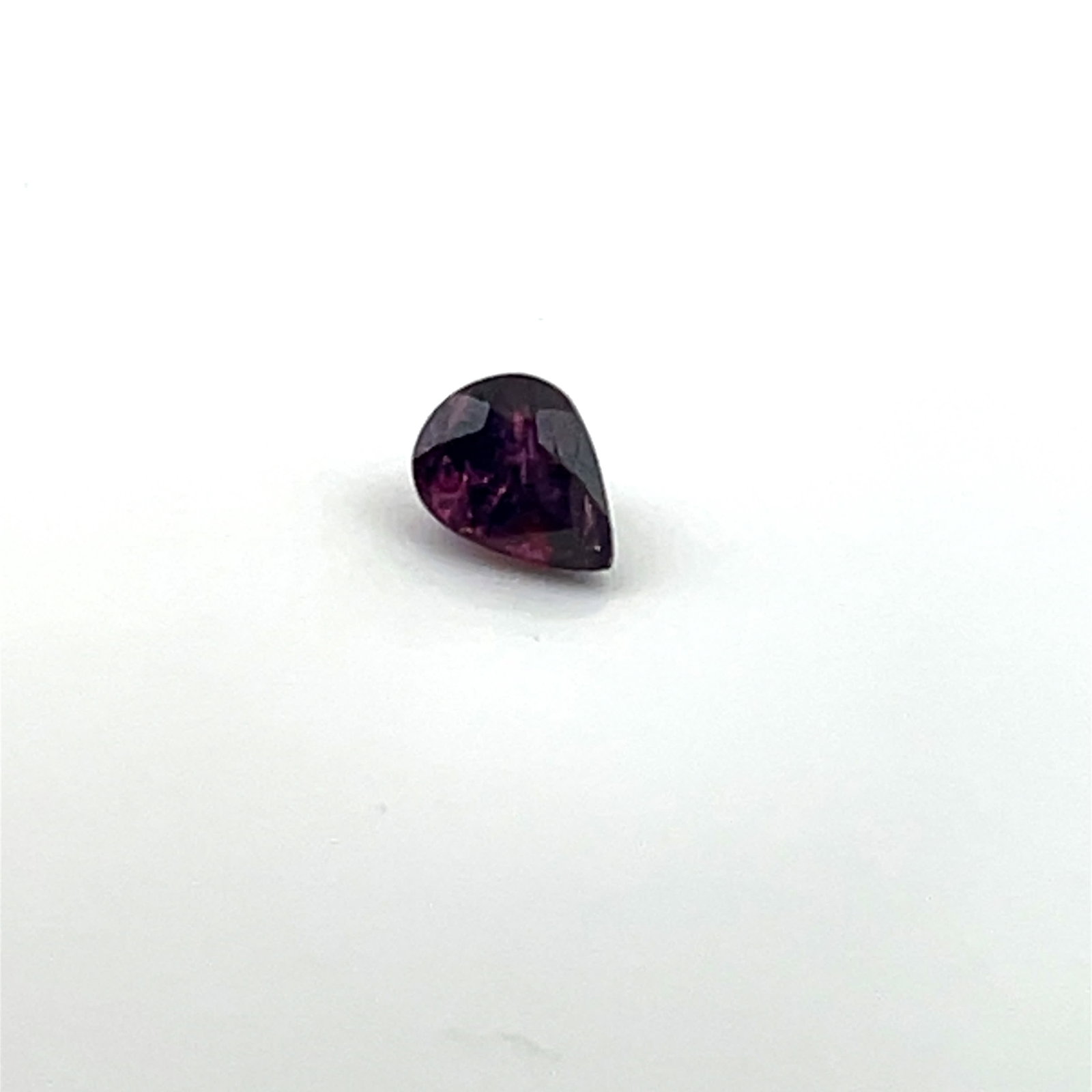 Dark Red Pear Cut Ruby Loose Gemstone  - 0.44 ct (1 of 3)
