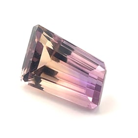 Loose Gemstone Asymetric Cut Ametrine - 20.7ct - 13x20