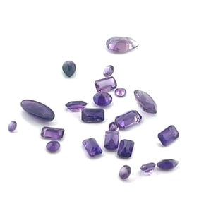 Loose Gemstones Purple Amethyst - 5.9ct - x