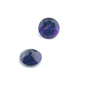 Loose Gemstones Round Cut Purple Amethyst - 2.32ct - x