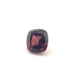 Loose Gemstone Radiant Cut Purple Red Garnet - 1.38ct - 5.7x5.7