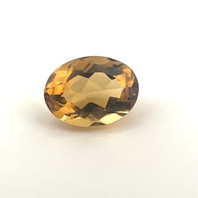Loose Gemstone Radiant Cut Yellow Citrine - 3.56ct - 11.6x8.6