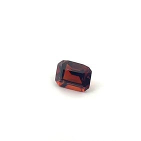 Loose Gemstone Emerald Cut Garnet - .8ct - 4.6x6.6