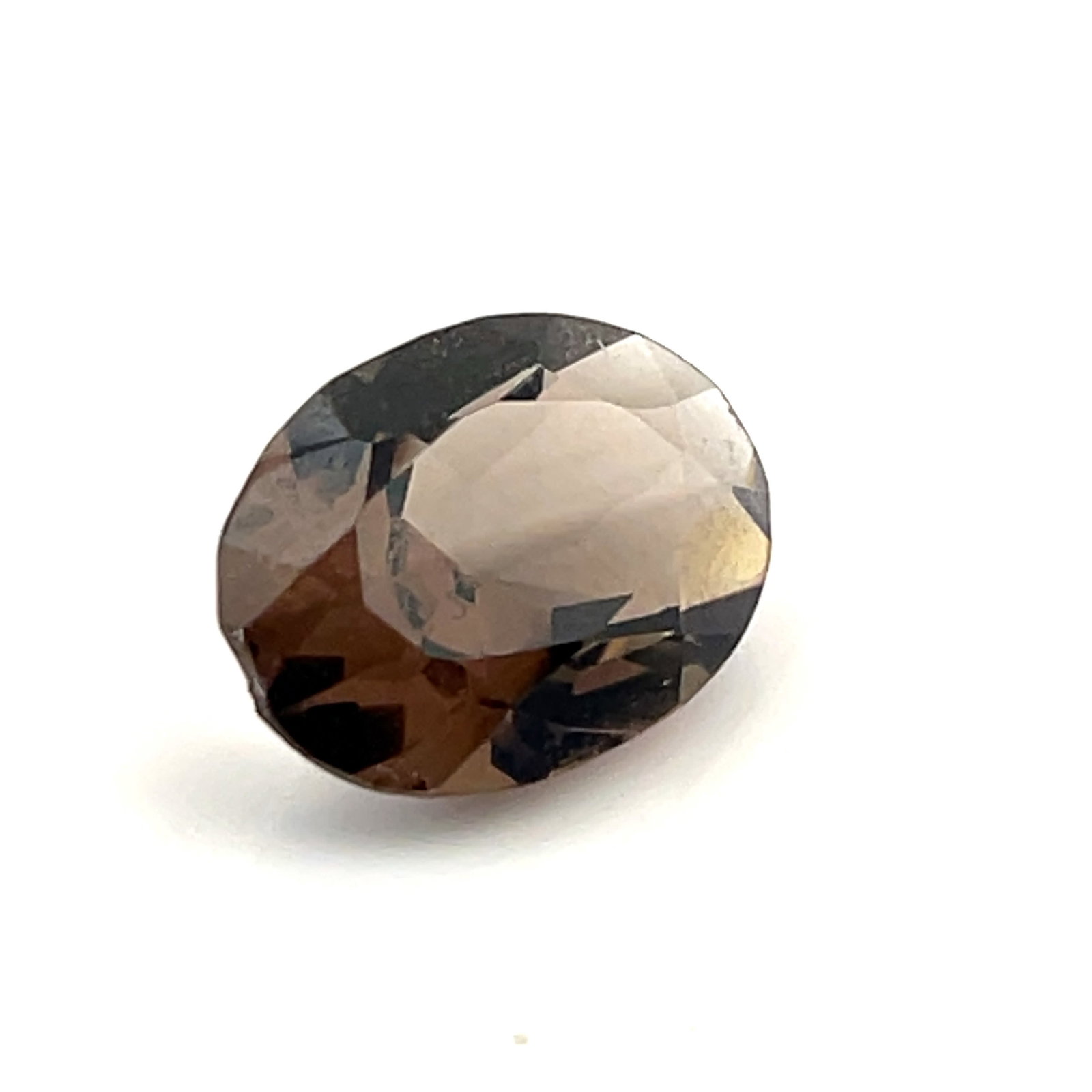 Loose Gemstone Radiant Cut Smoky Quartz (small chip) - 7.26ct - 11.7x15.7: These gems are from the estate of a professional jeweler. They were his personal collection, many faceted by himself. This is the first of several auctions of his jewelry making materials. Gems were c