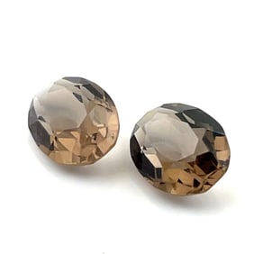 Loose Gemstones Oval Cut Purple Amethyst Matched Pair - 6.5ct - 8.8x11.2