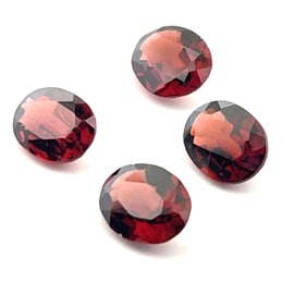 Loose Gemstones 4 Garnet Oval Selection - 5.85ct - 8x6.4