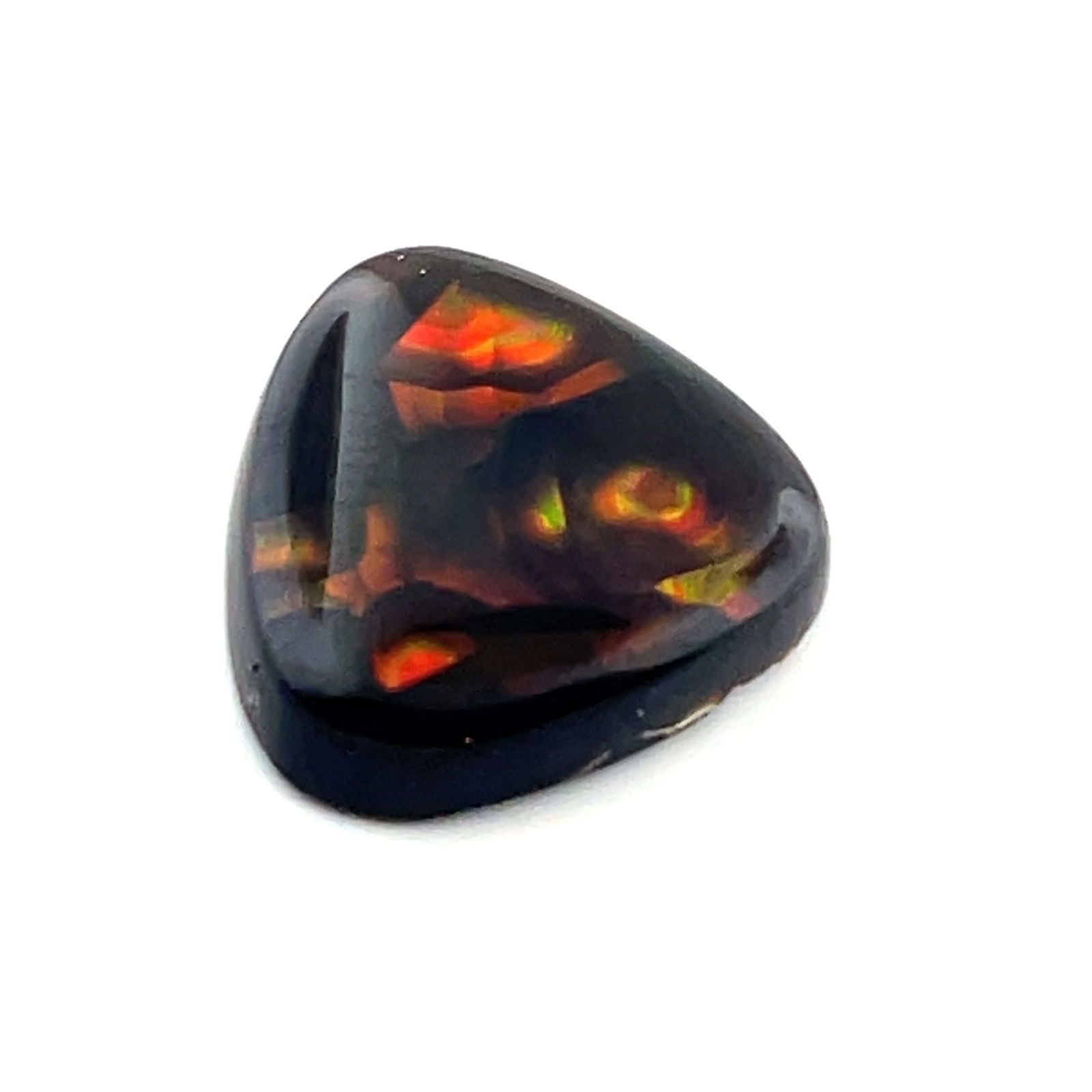 Loose Gemstone Fire Agate - 6.34ct -  14.2x14.2 (1 of 4)