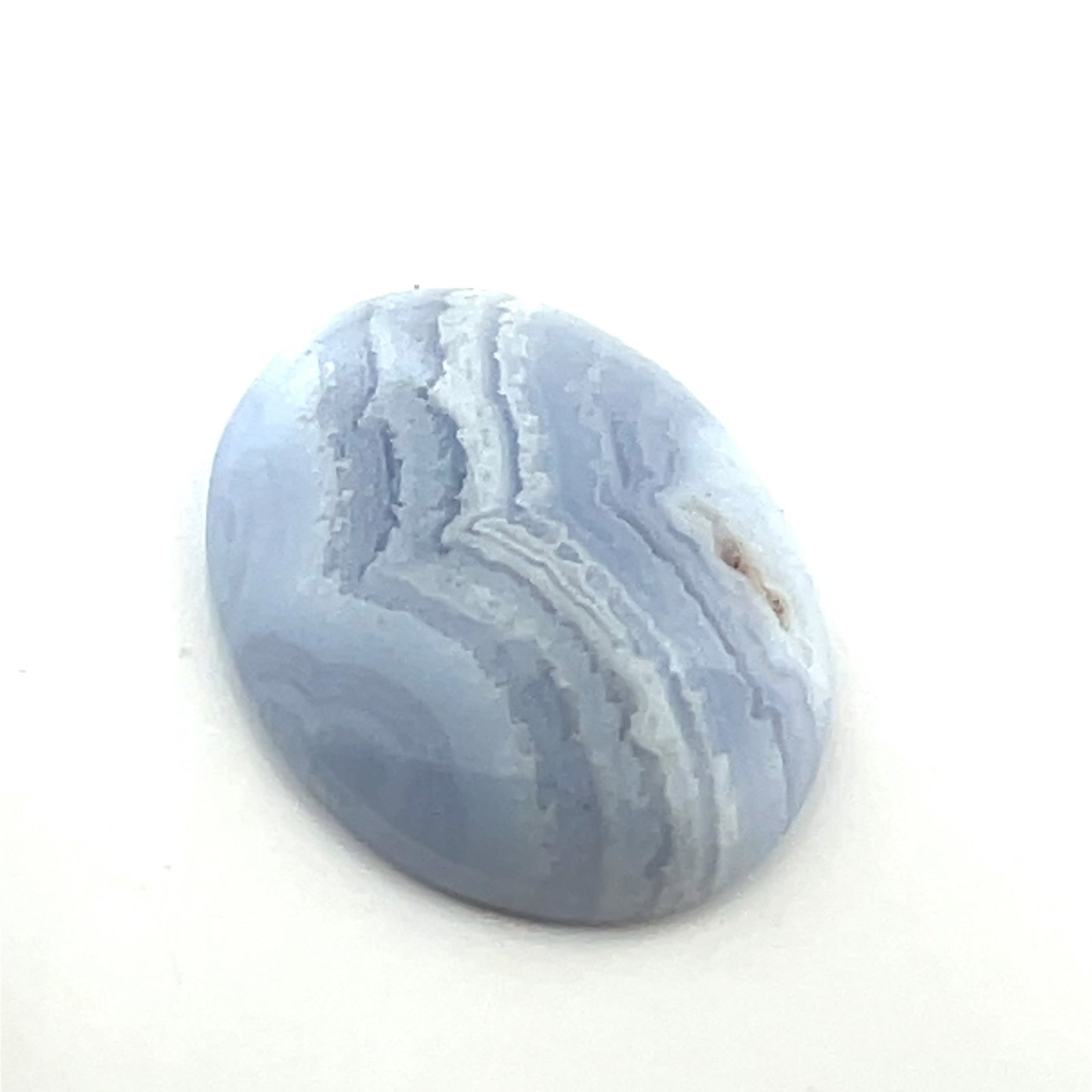 Loose Gemstones Chrysoprase Blue Lace Agate Oval - 15.9ct -  25x18 (1 of 4)