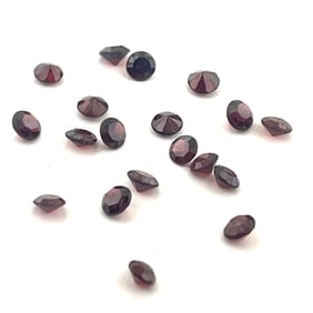 Loose Gemstones Round Cut Garnets Matched - 7.49ct - 4.5x4.5