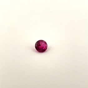 Loose Gemstone Round Cut Pink Topaz - .3ct - 4.5x4.5