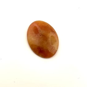 Loose Gemstone Carnelian Agate Cabochon Oval - 4.7ct - 10x6