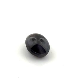 Loose Gemstone Catseye Black Jade (on Presidium) Cabochon - 3.1ct - 6.9x8.1
