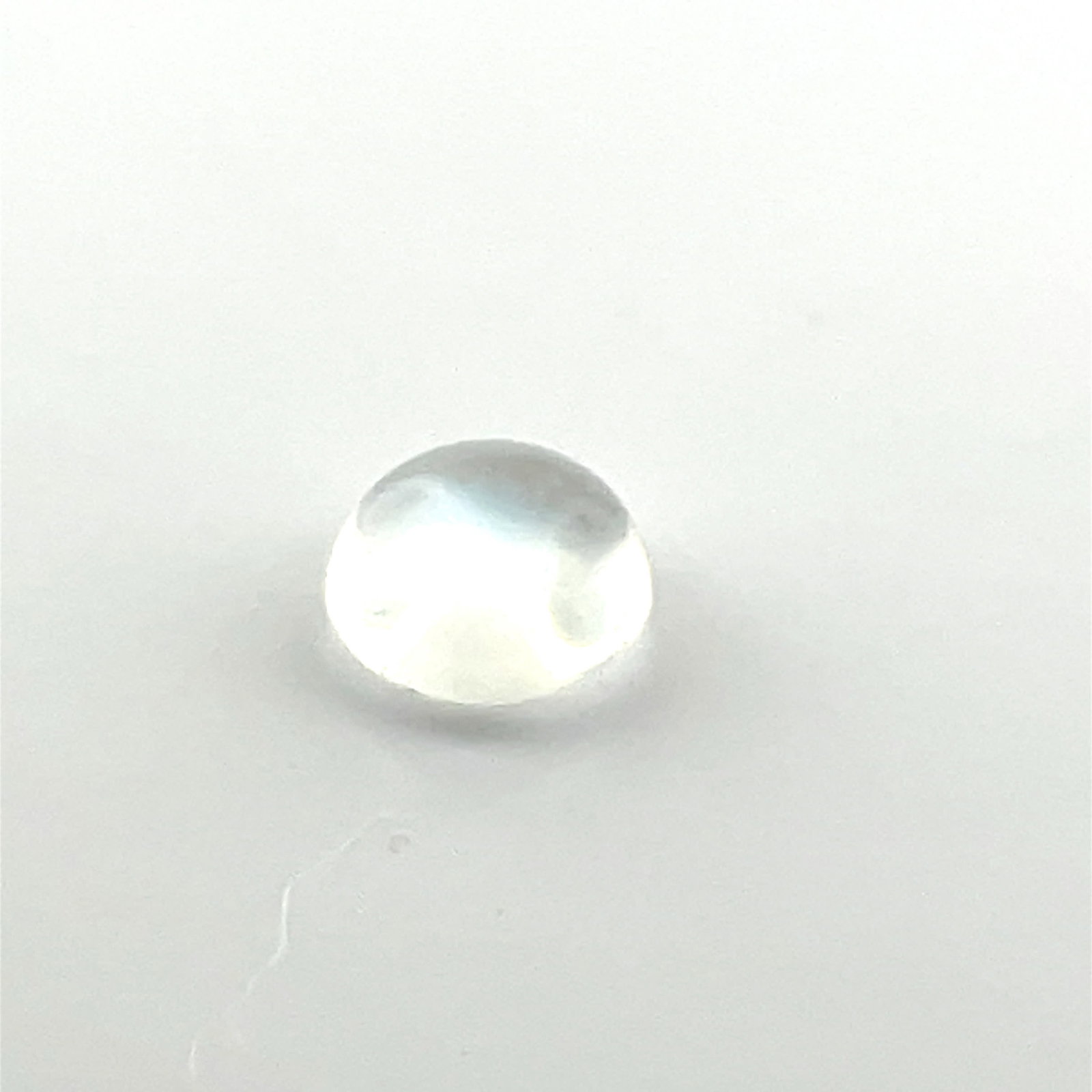 Loose Gemstone Natural Moonstone Cabochon - 1.65ct - 7.4x7.4: These gems are from the estate of a professional jeweler. They were his personal collection, many faceted by himself. This is the first of several auctions of his jewelry making materials. Gems were c