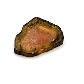 Loose Gemstone Watermelon Tourmaline Polished Slice - 4ct - x