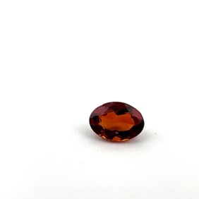 Loose Gemstone Oval Cut Dark Yellow Citrine - .67ct - 6.8x5.8
