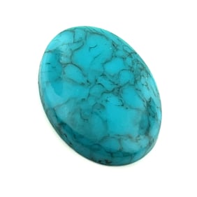 Loose Gemstone Turquioise Lozenge - 7.9ct - 24.75x17.5