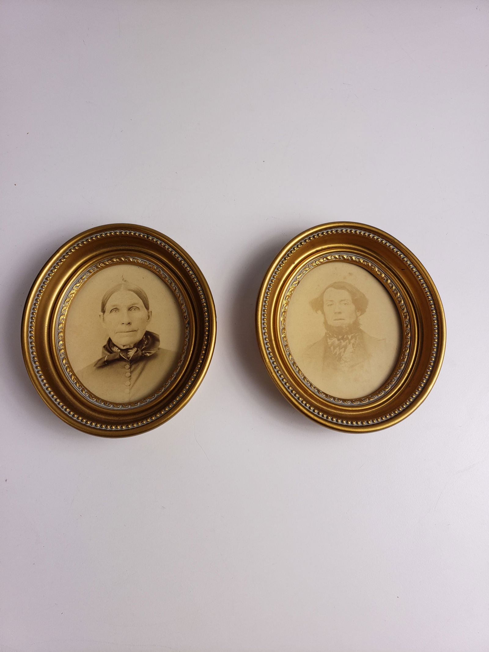 Pair of Small Vintage Portraits 1932 (1 of 6)