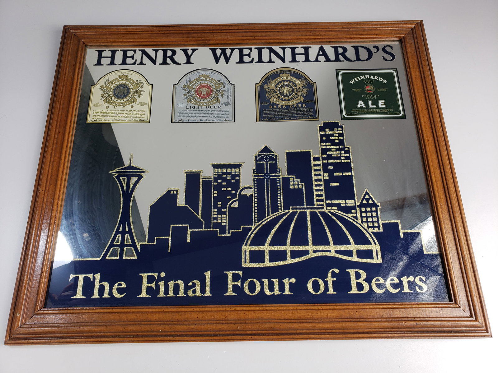 Henry Weinhard's The Final Four of Beer Decorative Mirror (1 of 9)