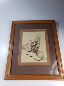 Archeopteryx - After the Fall Artists Proof Print Signed G Freghi 1985