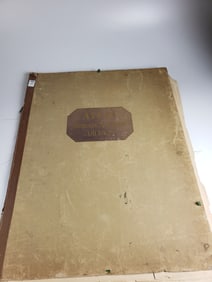 Antique 1859 German Atlas of the Americas Entdeckungsgeschighte Amerikas