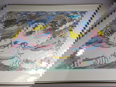 Simon Tookoome Inuit Art Original