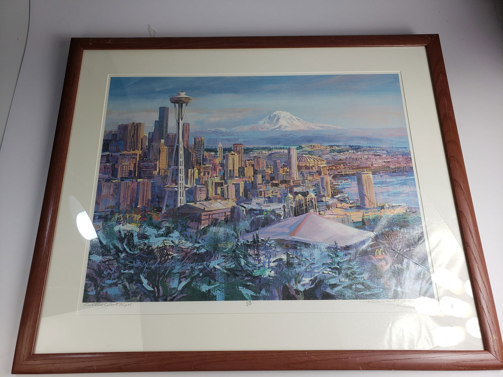 Marshall Johnson Seattle Print Signed Numbered (1 of 5)