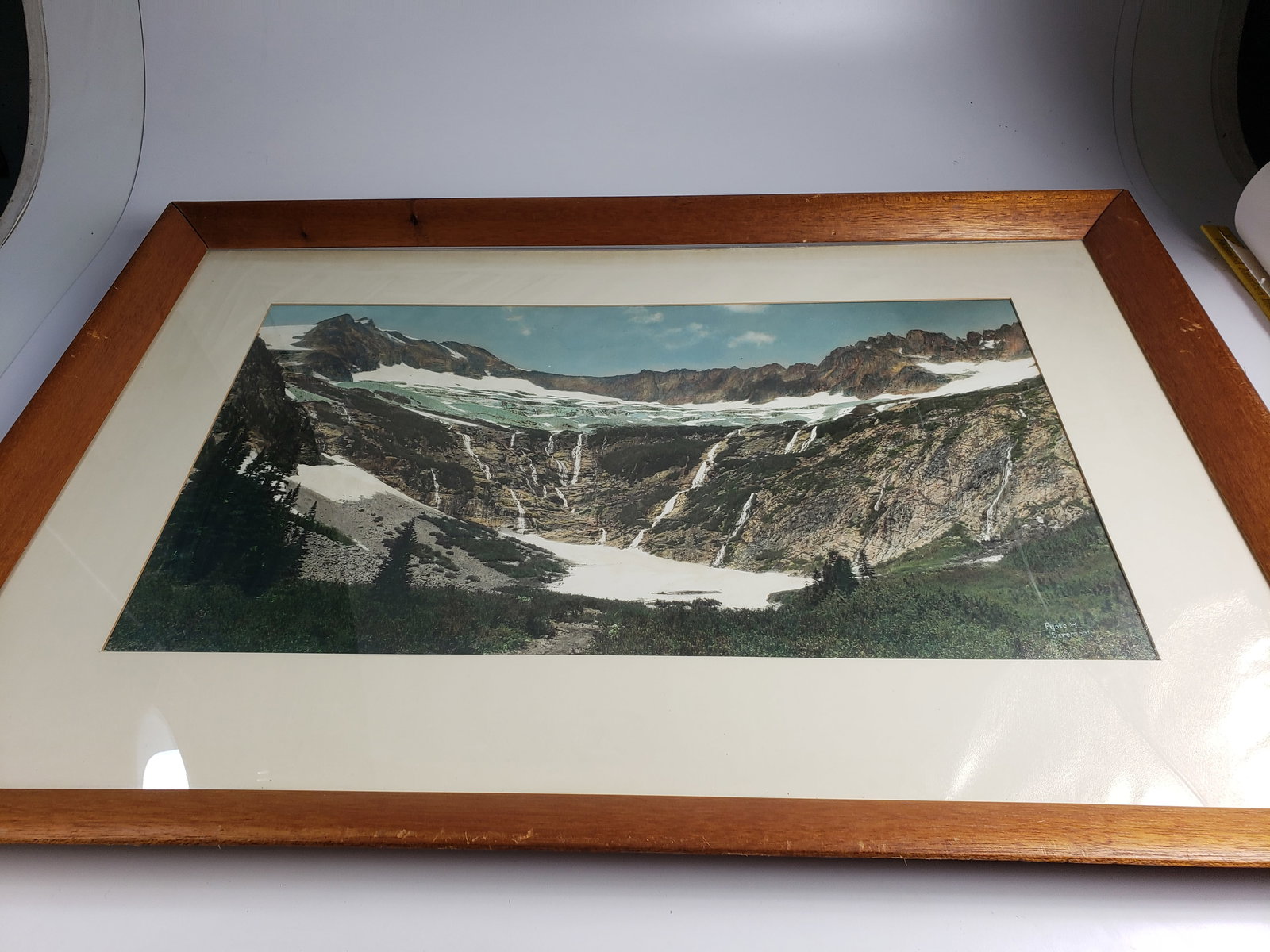 Vintage Large PNW Photo by Beremon? (rickety frame) (1 of 10)