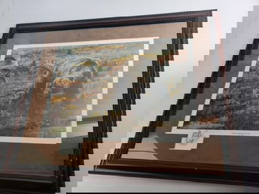 Cynthie Fisher ltd ed bear print - Possession is 9/10th of the law - signed coa