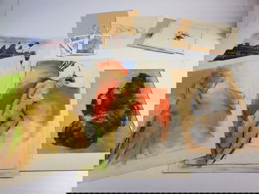 Collection of Amateur Mid Century Art