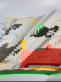 Original Le Corbusier Print (some knicks from a broken glass incident)