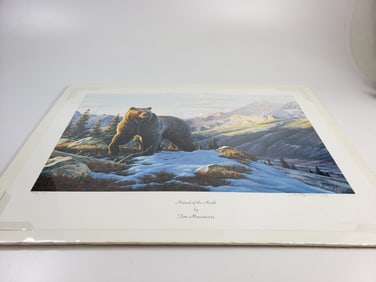 Tom Mansanarez Print Signed Numbered Unframed Nomad of the North