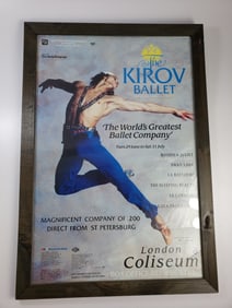 Kirov Ballet Poster London Colliseum