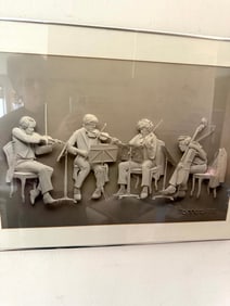 Vintage Orchestral Poster Reinnard 1976 The Rehearsal