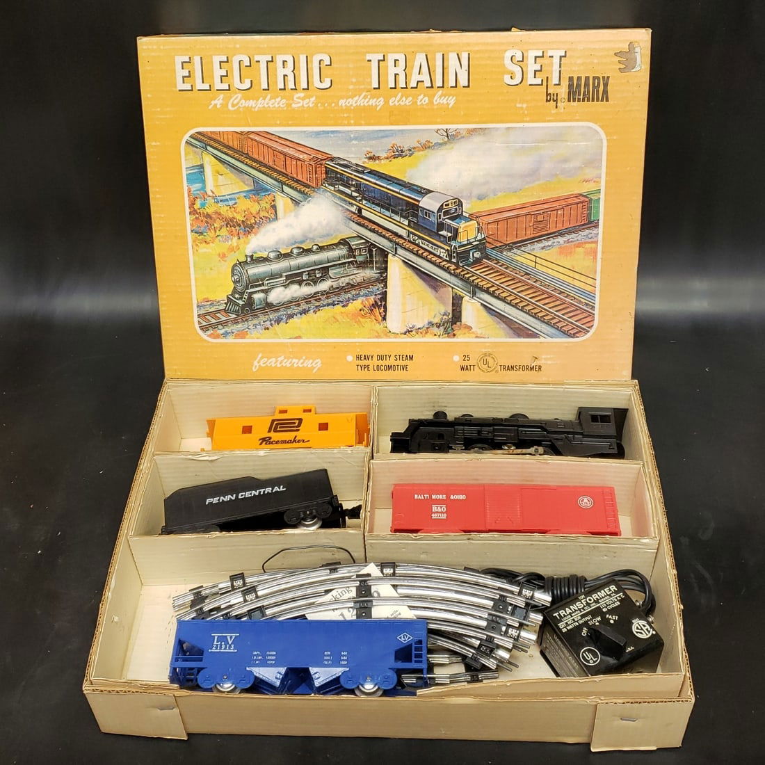 Marx Electric Train Set 4965 Excellent Condition Untested (1 of 12)