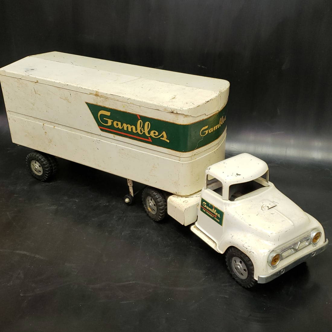Tonka Private Label Gambles Semi Truck Tractor Trailer Auction