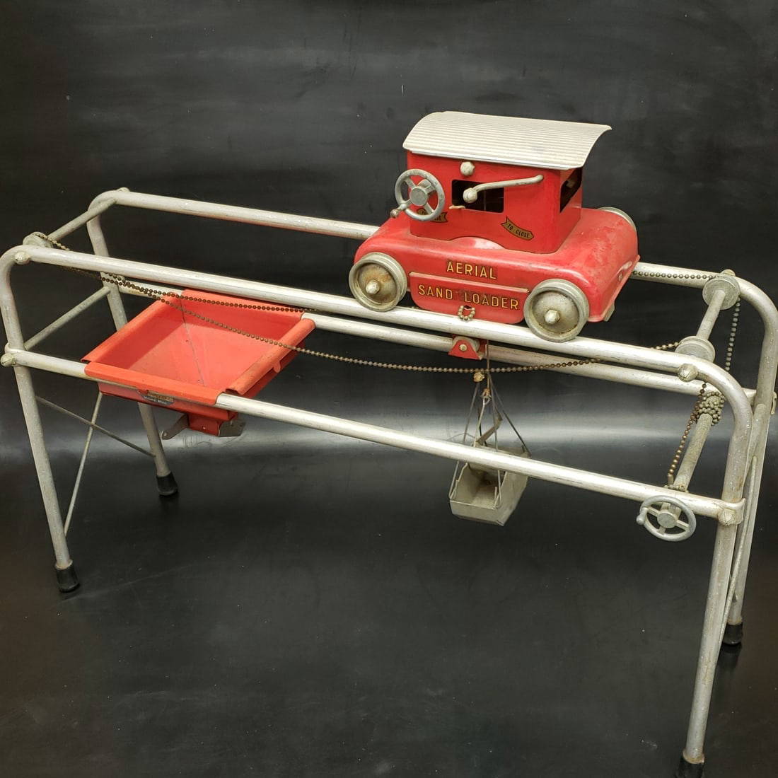 Tonka Aerial Sand Loader Pressed Steel Toy #825-6 Auction