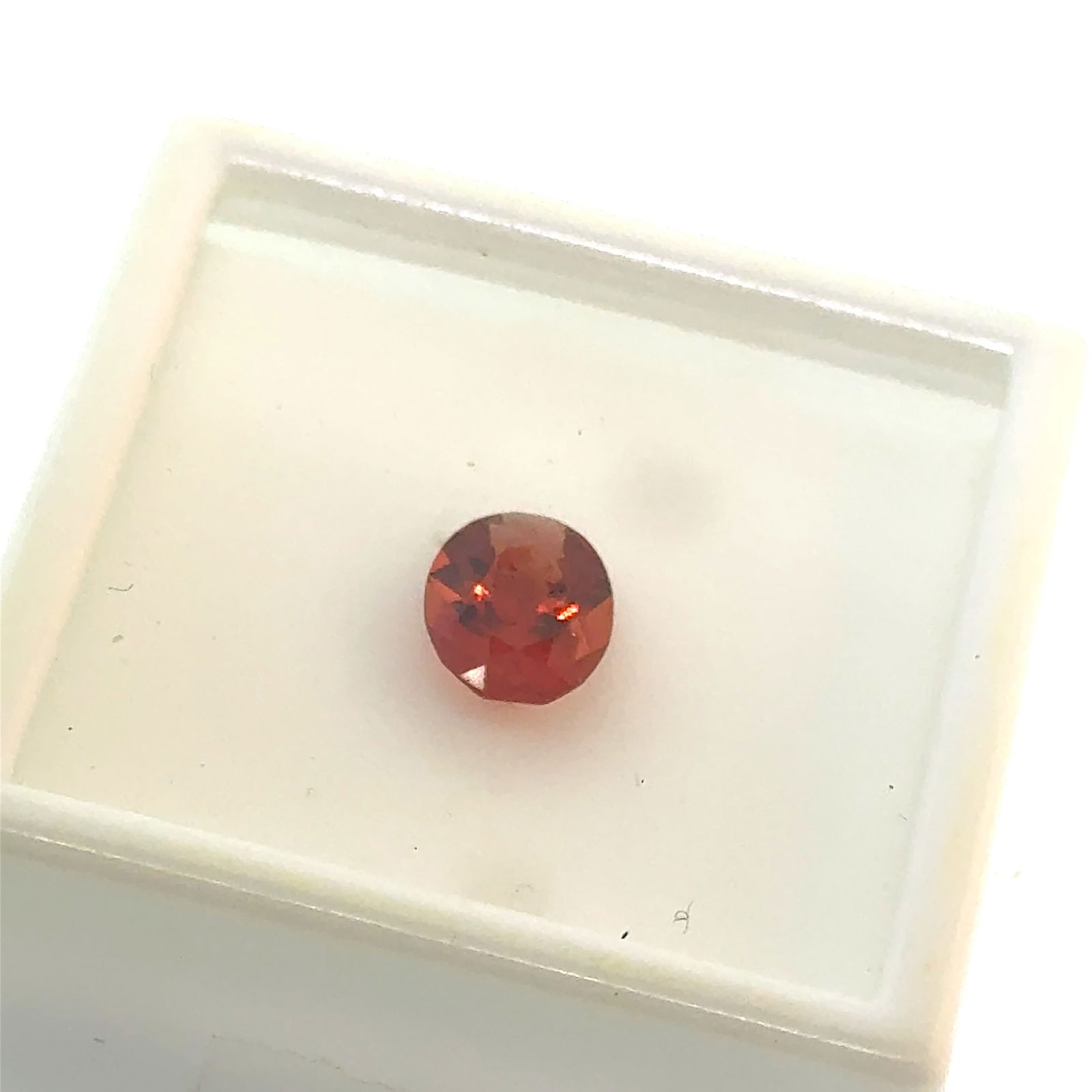 Orange Labradorite Gemstone 1.35ct 9x7mm: This is a continuation of our pro jeweler's estate auction, but we've added some gems from another estate (JTV). The rest are from his personal collection, many faceted by himself. Gems were cataloged