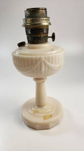 Vintage Alladin Milk Glass Oil Lamp Base (no shade): This auction contains a wide range of vintage estate items and collectibles all sold with no reserve.Local pick up details will be provided at the end of the sale. In-house shipping is available at th