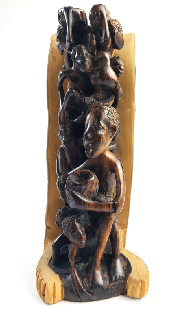 African Carving Makonde Tree of Life: This auction contains a wide range of vintage estate items and collectibles all sold with no reserve.Local pick up details will be provided at the end of the sale. In-house shipping is available at th