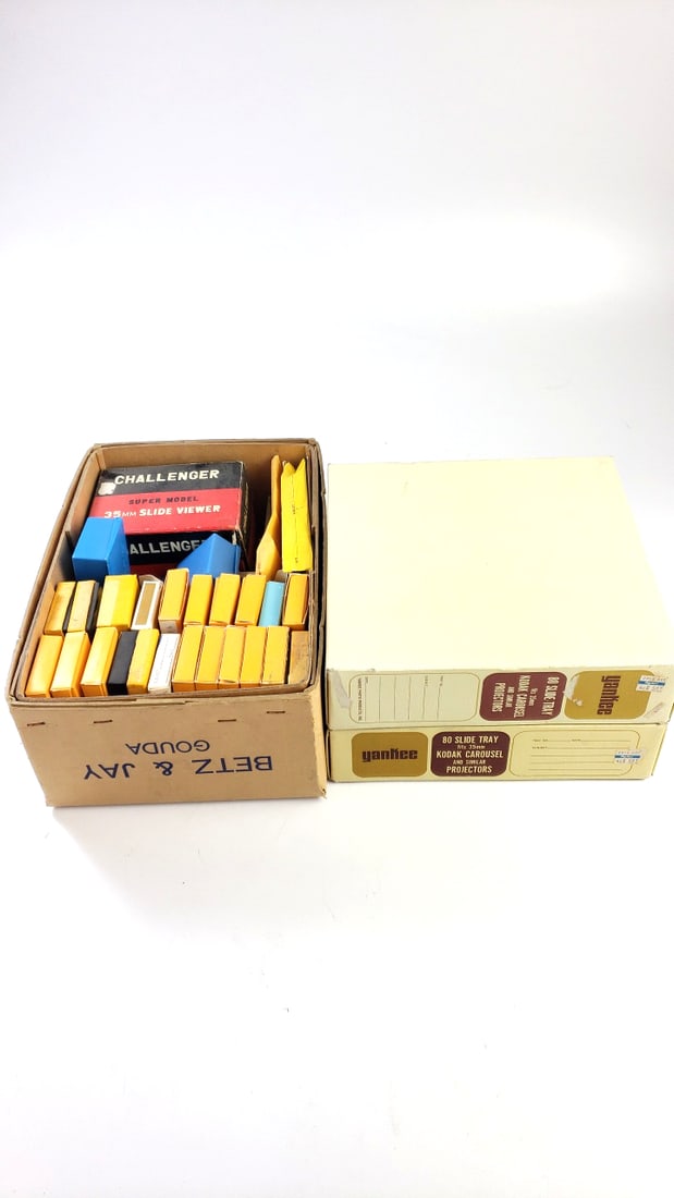 3 x Carousels of Vintage 35mm Slides - Unmarked Mixed Slides (1 of 7)